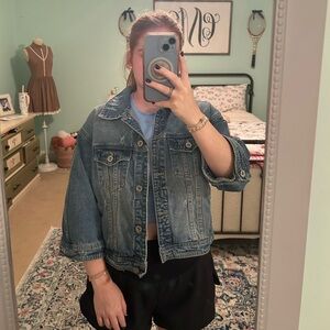 Umgee Blue Jean Jacket Classic Denim Style